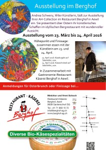 Ausstellung Berghof Aewil Rückseite